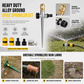 💯Automatic Rotating Lawn Sprinkler with Alloy Ground Spike and Copper Nozzle Garden Irrigation Tool Set