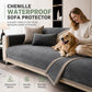 Housse de Coussin de Canapé en Chenille Imperméable, Antidérapante et Anti-Urine, pour Toutes les Saisons
