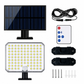 ☀️ 50% DE RÉDUCTION! 💡 Lampe solaire murale – Détecteur, télécommande & 3 modes ✨