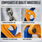🕛 Offre limitée à 50 % 💯 Dispositif de levage pour fûts destiné aux chariots élévateurs et aux grues, adapté aux fûts en acier et en métal, outil de manutention de fûts fabriqué par forgeage à l'estampage