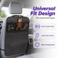 🚗 Car Backseat Kick Mat Protector: Waterproof, Storage Pockets, Universal Fit, Wipe-Clean