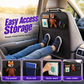 🚗 Car Backseat Kick Mat Protector: Waterproof, Storage Pockets, Universal Fit, Wipe-Clean