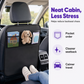 🚗 Car Backseat Kick Mat Protector: Waterproof, Storage Pockets, Universal Fit, Wipe-Clean