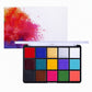 ⏳50% de Réduction – Palette de Maquillage Visage et Corps 15 Couleurs à l'Huile