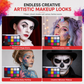 ⏳50% de Réduction – Palette de Maquillage Visage et Corps 15 Couleurs à l'Huile