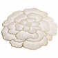 📢📢50% DE RÉDUCTION !! ⏰ Set de table en PVC à motif pivoine métallisé de style nordique | Résistant à la chaleur, antidérapant et imperméable 🍽️💛🌹