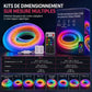 🌈✨ PROMO FLASH : 50% DE RÉDUCTION ! Ruban Néon LED RGBIC Fausse Fourrure 360° – Sync Musicale & Contrôle Intelligent for une Ambiance Cosy et Féerique ✨