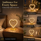 📢📢50 % DE RÉDUCTION !! ⏰ Veilleuse géométrique en cristal : commande tactile, 3 couleurs, rechargeable par USB, éclairage d'ambiance pour la chambre