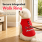 🐾✨ PROMO FLASH : 50% DE RÉDUCTION ! Gilet Polaire Chaud pour Chien & Chat – Anneau Dorsal pour Laisse, Motif Love & Coupe Sans Manches for des Sorties Hivernales Confortables ✨