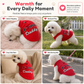 🐾✨ PROMO FLASH : 50% DE RÉDUCTION ! Gilet Polaire Chaud pour Chien & Chat – Anneau Dorsal pour Laisse, Motif Love & Coupe Sans Manches for des Sorties Hivernales Confortables ✨