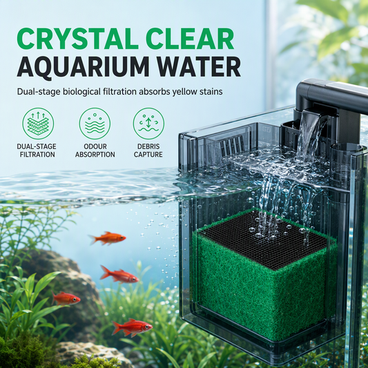 🔥-50% DE RÉDUCTION✨Cube charbon actif aquarium🐠Filtre nid d’abeille, clarifie l’eau et élimine les mauvaises odeurs