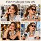 ⏳🔥 Offre limitée : -50 % ! ⏰ Foulard-collier à perles décoratives