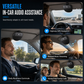 ⏳ Offre limitée : -50 % ⏰ Kit mains libres Bluetooth SP11 pour pare-soleil, allumage automatique par vibration, prise en charge A2DP et annonce vocale du numéro appelant