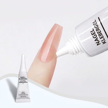 💅✨ Colle à Faux Ongles Professionnelle Extra Forte – Fixation Instantanée Sans Lampe UV, Tenue Jusqu'à 45 Jours & Dissolvant Doux Inclus for une Manucure Parfaite à Domicile ✨