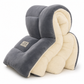 📢📢 -50 % !! ⏰ Couette d’hiver épaisse et chaude en velours « flocon de neige »