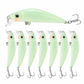 📢📢50 % DE RÉDUCTION !! ⏰ Leurre dur lumineux Minnow – Leurre de pêche nocturne 7cm 🌙✨