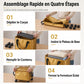 📦 50% DE RÉDUCTION! 🧳 Sac de déménagement pliable à roulettes – Étanche & grande capacité ✨