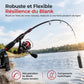 🎣 50% DE RÉDUCTION MAINTENANT ! 🎒 Ensemble de canne à pêche de voyage 4 pièces – En fibre de verre, moulinet rotatif et boîte à matériel – Compact pour rivières et lacs 🌊