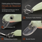 📢📢50 % DE RÉDUCTION !! ⏰ Leurre dur lumineux Minnow – Leurre de pêche nocturne 7cm 🌙✨