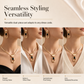 📢📢 50 % DE RÉDUCTION ✨ Ensemble collier ras-du-cou et boucles d’oreilles vintage – Finition dorée brossée et touches de pierres noires pour des soirées élégantes