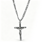 📢📢50 % DE RÉDUCTION !! ⏰ Collier avec pendentif crucifix pour homme et femme