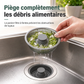 📢📢 -50 % !! ⏰Bouchon d'évier de cuisine - Bouchon de vidange avec corps en acier inoxydable et panier filtrant en ABS