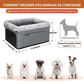 🐶 RÉDUCTION LIMITÉE DE 50% ! 🚗 Siège rehausseur robuste pour chien en voiture – Cadre en métal rigide, tissu Oxford imperméable et protection de siège 🛡️