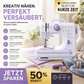 🧵 50% DE RÉDUCTION ! 🛍️ Mini Machine à Coudre – 12 Points – Robuste & Compacte for Maison