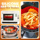 🍕Plaque de cuisson en silicone pour friteuse à air(silicone 100% comestible)√