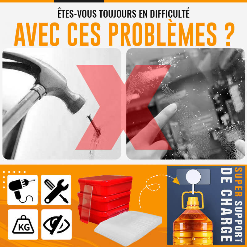 Ruban adhésif double-face multifonctionnel et réutilisable（ACHETEZ 1 ET RECEVEZ 1 GRATUIT）-2