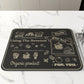 2023 Nouveau tapis d'égouttage super absorbant pour la cuisine